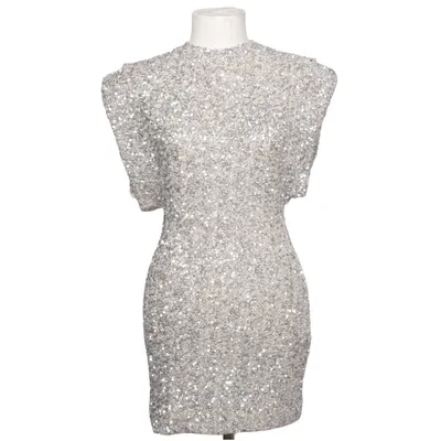 Cocktailjurk (Zilver) van Zara Elastaan, Polyester