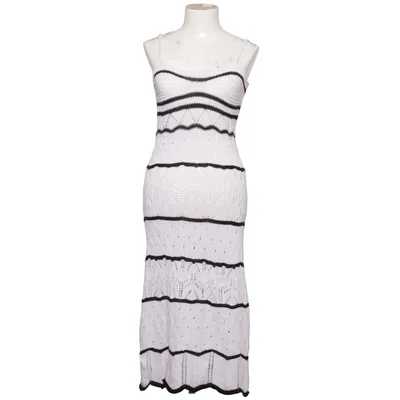 Dress (White, Black)