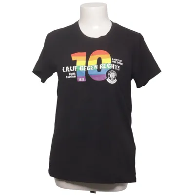 T-shirt (Svart, Flerfärgad) från Earth Positive Ekologisk bomull