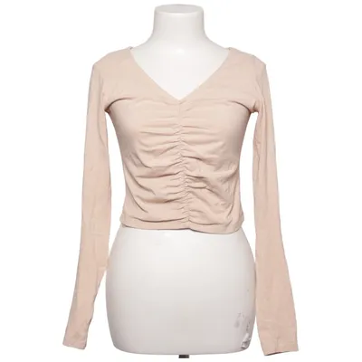 Crop top (V-neck Gathered Detail Top) from Iva Nikolina x NA-KD Cotton
