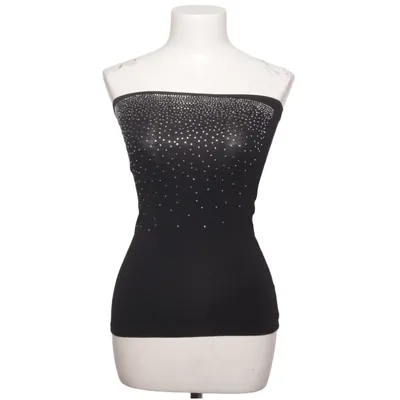 Tube top (Black) from Fruscio Elastane, Viscose