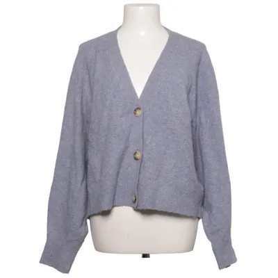 Cardigan (Blauw) van Uniqlo Acryl, Elastaan, Polyamide, Wol