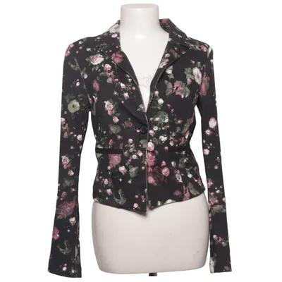Blazer (Black, Multicolored) from Tom Tailor Denim Cotton