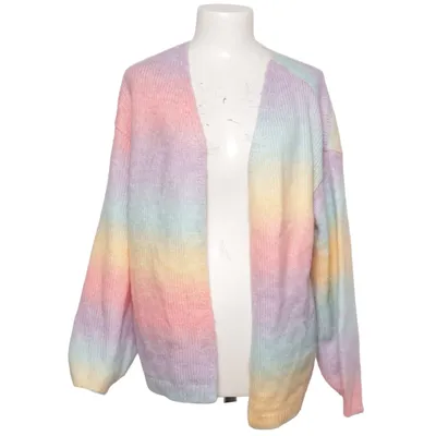 Cardigan (Meerkleurig) van Rainbow Acryl, Polyamide, Polyester, Wol