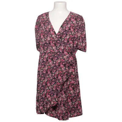 Robe portefeuille (Noir, Multicolore) de Axara Élasthane, Polyester