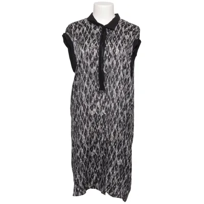 Dress (Black, White) from Hauber Polyester