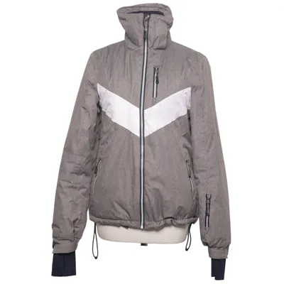 Skijacke (Grau, Weiß) von Crivit Pro Polyamid, Polyester