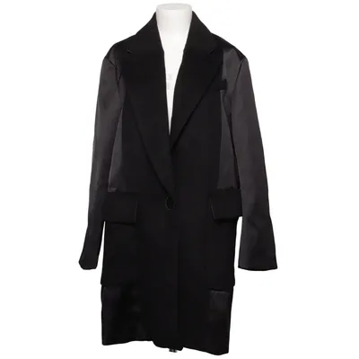 Frakke (Sort) fra Zara Polyester