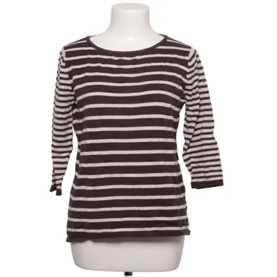 Lange mouwen shirt (Zwart, Wit) van Oui Moments Katoen, Polyamide