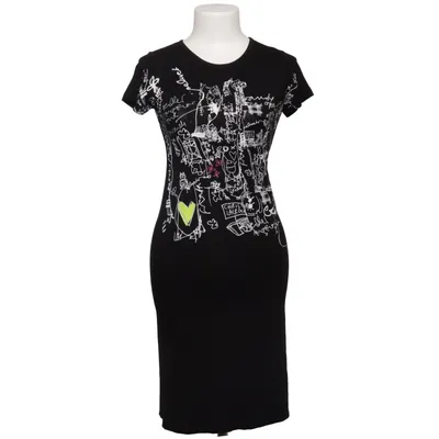 Kjole (Sort, Flerfarvet) fra Bazar de Christian Lacroix Elastan, Viscose