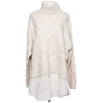 Turtleneck (Beige) from Gina Benotti Acrylic, Cotton, Polyester, Wool