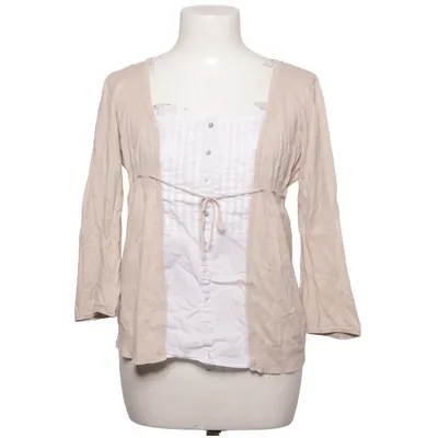 Cardigan (Beige, Blanc) de Autre Ton Coton