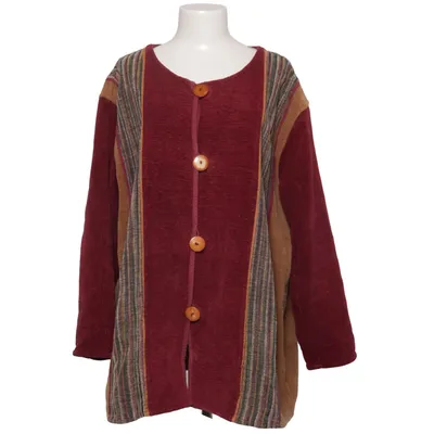 Cardigan (Red, Multicolored) from Himalaya