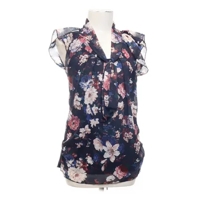 Strikblouse (Blauw, Meerkleurig) van Only One Polyester, Viscose