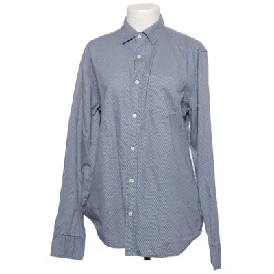 Chemise (Bleu, Blanc) de Shirt Coton