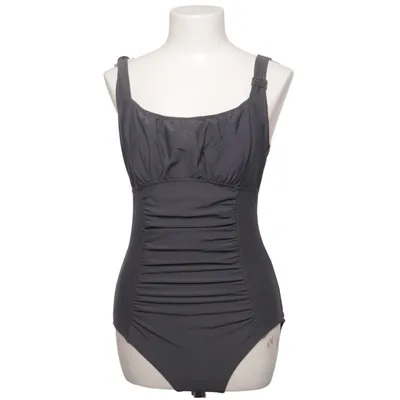Badpak (Grijs) van Beach Wave Elastaan, Polyamide