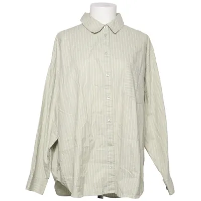 Skjorta (Grön, Vit) från Monki Bomull