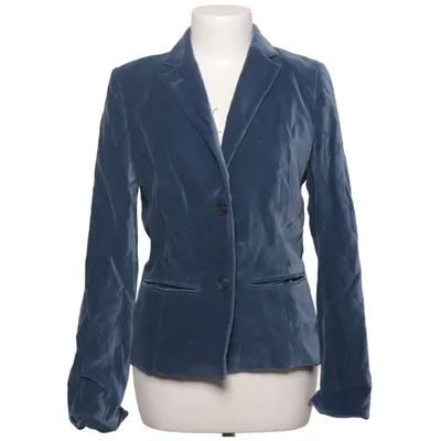 Blazer (Blauw) van Oliver Grant Acetaat, Katoen, Modal