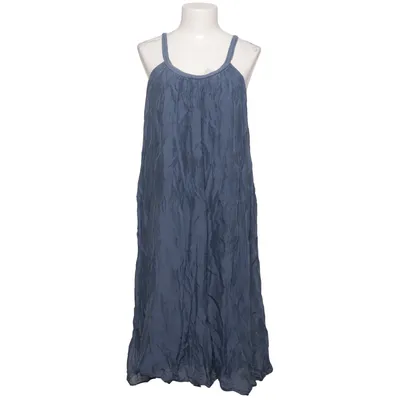 Robe (Bleu) de Anna Justper Soie, Viscose