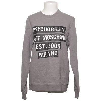Sweatshirt (Grijs) van Love Moschino Katoen, Elastaan