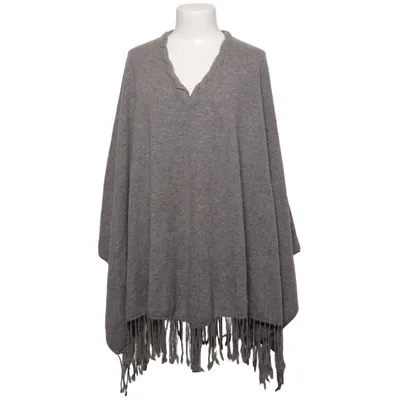 Poncho (Grå) fra FTC Kashmir