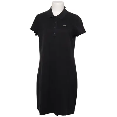 Robe polo (Noir) de Lacoste Coton, Élasthane