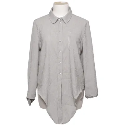 Shirt (Gray, White) from ONLY Blue Denim Polyamide, Recycled polyester, Viscose