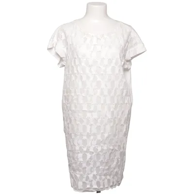 Robe (Blanc) de Tsumori Chisato Coton, Polyamide, Polyester, Viscose