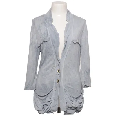Cardigan (Blue) from Elisa Cavaletti Acrylic, Cotton, Polyester, Viscose