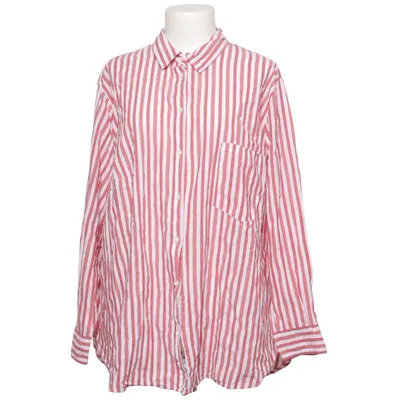 Skjorte (Rød, Hvid) fra H&M Bomuld