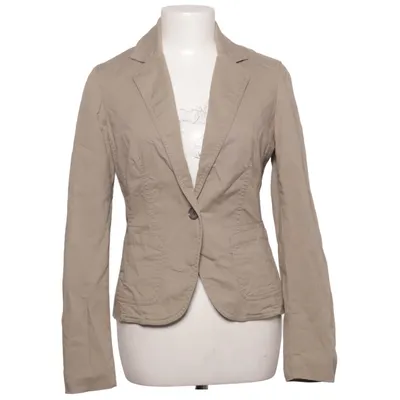Blazer (Beige) from ESPRIT Collection Cotton, Elastane, Polyester