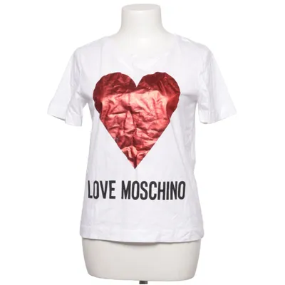 T-shirt (White, Red, Black) from Love Moschino Cotton