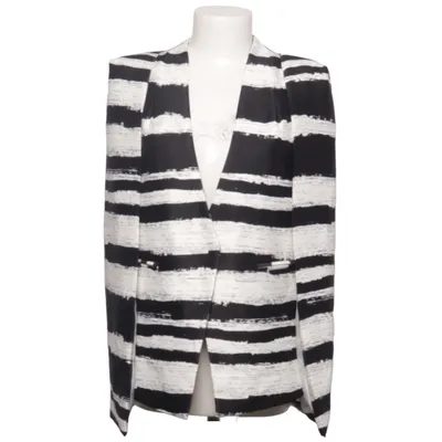 Blazer (Black, White) from Lavish Alice Polyester