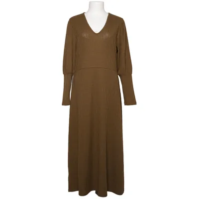 Maxikjole (Brun) fra River Island Plus Bomuld, Elastan
