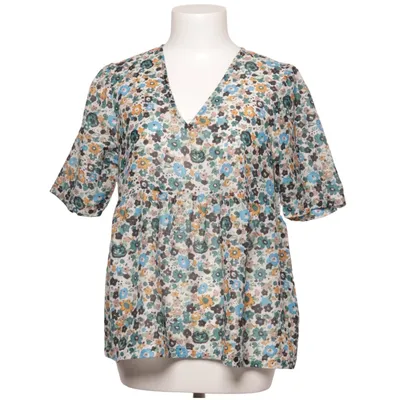 Peplum top (Blue, Green, White) from Erfurt Cotton
