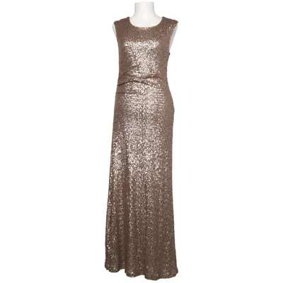 Evening gown (Beige, Silver) from Monsoon Nylon, Polyester