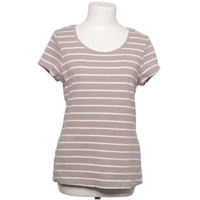 T-shirt (Beige, Wit) van The Basics C&A Katoen, Elastaan