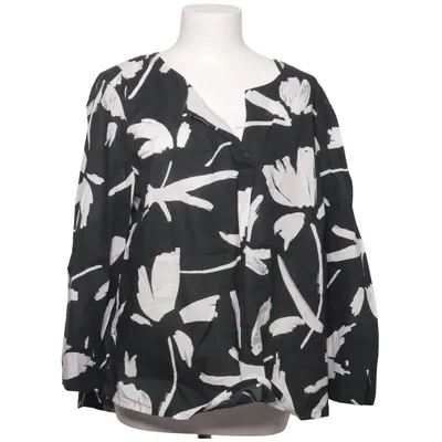 Blouse (Zwart, Wit) van Bonita Katoen