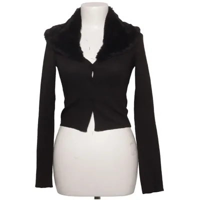 Cardigan (Zwart) van 24Colours Elastaan, Polyester