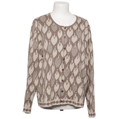 Cardigan (Beige, Hvid) fra Gudrun Sjödén Økologisk bomuld