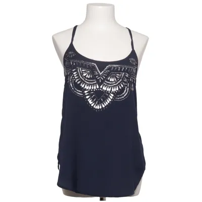 Halterneck top (Blå) fra Abercrombie & Fitch Polyester