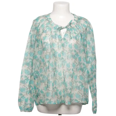 Blouse (Blue, White) from Container Cotton