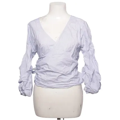 Omlottblus (Blå) från H&M Modern Classic Bomull