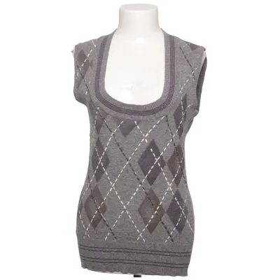 Pull sans manches (Gris, Violet) de Conleys Polyamide, Laine