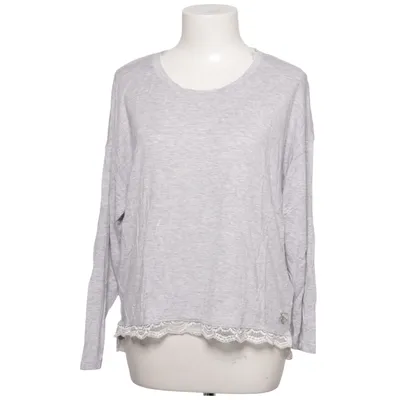 Långärmad t-shirt (Grå) från Sylvie Meis Elastan, Viskos