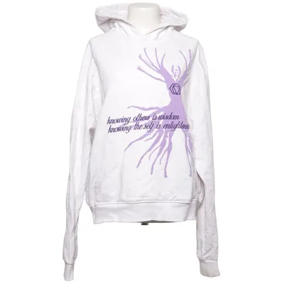 Capuchon sweater (Wit, Lila) van Moonlight Mansion Katoen