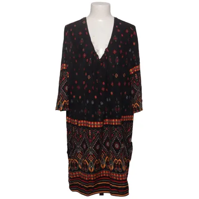Dress (Black, Multicolored) from Sheego Cotton, Modal