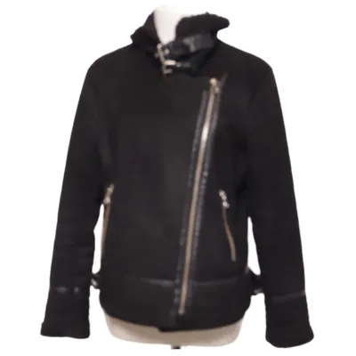 Shearlingjacka (Svart) från Zara Outerwear Polyester