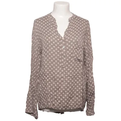 Bluse (Brun, Hvid) fra Your&Self