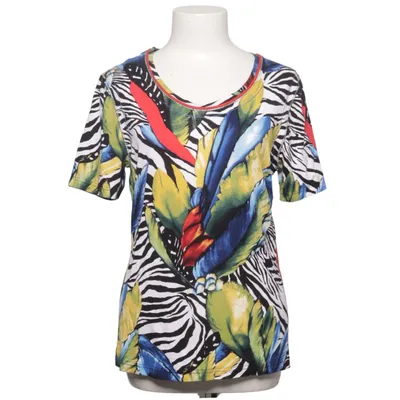 T-shirt (Vit, Svart, Flerfärgad) från Imagini Elastan, Viskos